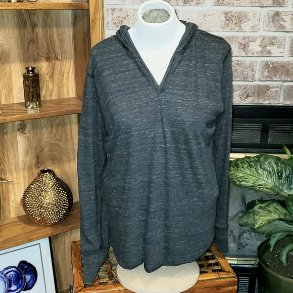 US Blanks Shirt with hood- Size Large - Picture 1 of 5